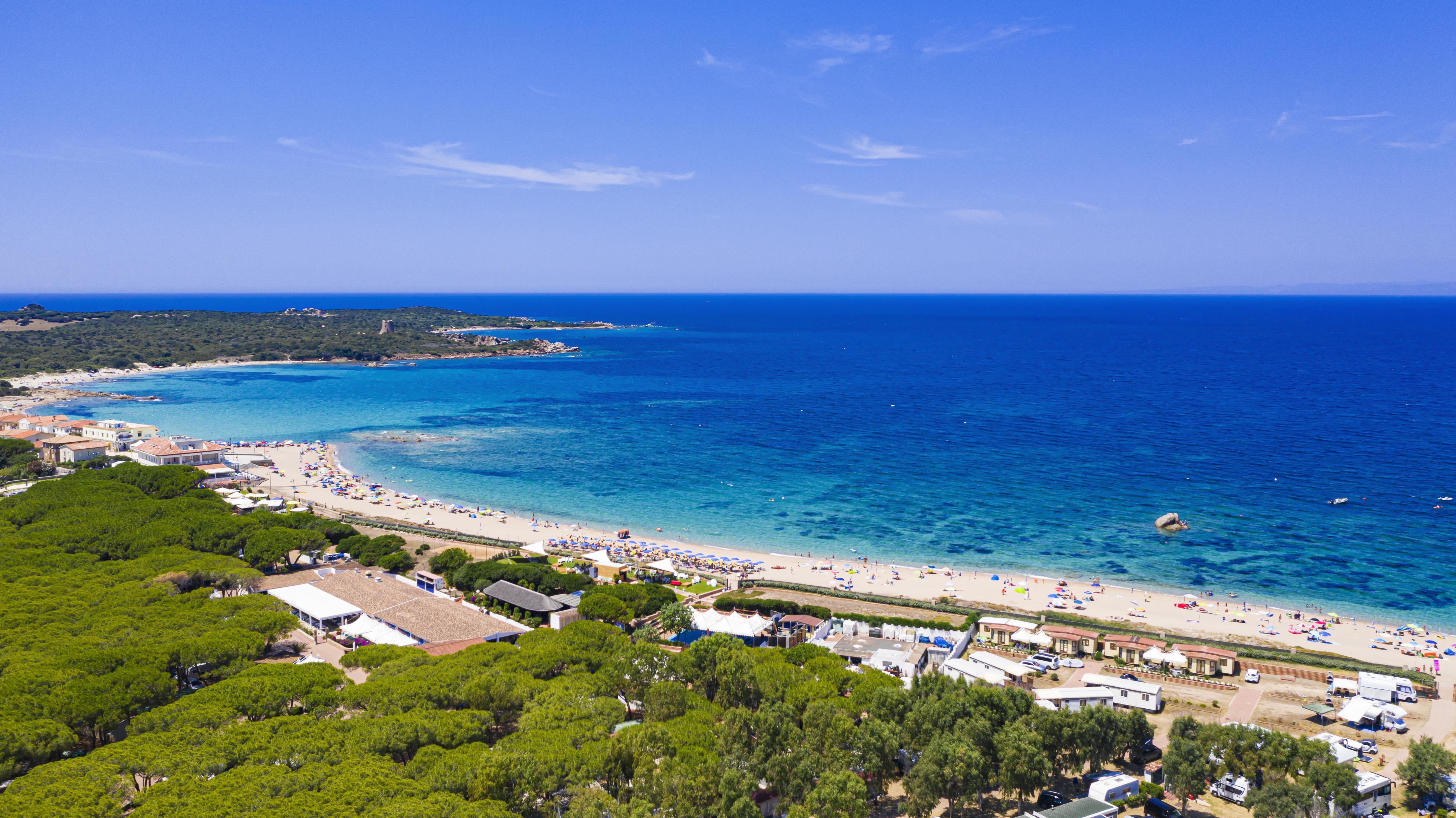 Camping Village Baia Blu La Tortuga Aglientu Exterior foto